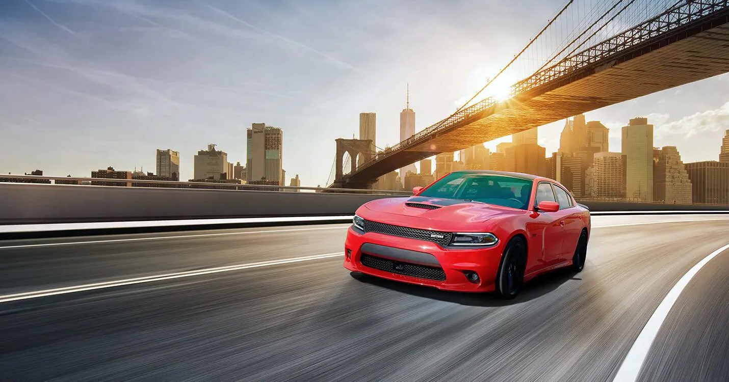 2019 Dodge Charger Red Exterior Front View Picture